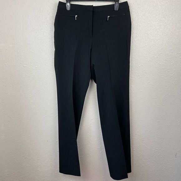 Casual Corner Black Slacks Size 10 EUC - Picture 1 of 5